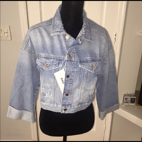 H&M Jackets & Blazers - H&M Relaxed Fit Denim Jean Jacket SZ 2 & 4